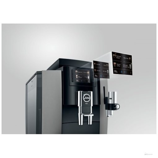Jura WE8 Dark Inox kávéfőző gép